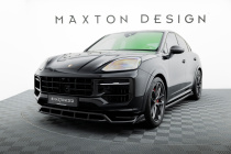Porsche Cayenne Mk3 Facelift 2023+ Frontläpp / Frontsplitter V.1 Maxton Design